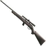 Savage Model 64FLXP Left Handed Semi Auto Rimfire Rifle .22 LR 21" Barrel 10 Rounds with 4x15mm Scope Black Synthetic Stock Blued Barrel 40061 [FC-062654400612]