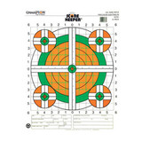 Champion Scorekeeper 100 Yard Rifle Sight In Paper Target Orange/Green Bulls 12 Pack 45761 [FC-076683457615]