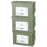Federal 5.56 NATO Ammunition 420 Rounds XM855 FMJ 62 Grains On Stripper Clips In Ammo Can XM855LC1AC1 [FC-029465563189]