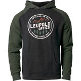 Leupold Established 1907 Long Sleeve Hoodie Cotton/Poly Blend Charcoal/Green [FC-030317023089]