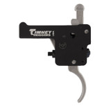 Timney Trigger for Howa 1500/Similar Pattern Clones With Safety Curved Trigger Shoe Adjustable from 1.5 LBS to 4 LBS with 3 LB Default Aluminum Nickel Finish [FC-081950609017]