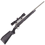 Savage 110 Apex Storm XP Bolt Action Rifle 6.5 Creedmoor 24" Stainless Steel Barrel 4 Rounds DBM Vortex Crossfire II 3-9x40 Riflescope AccuTrigger Synthetic Stock Matte Black Finish [FC-011356573445]