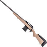Savage 110 Tactical Desert Left Handed 6.5 Creedmoor Bolt Action Rifle 24" Heavy Threaded Barrel 10 Rounds FDE Synthetic Adjustable AccuFit AccuStock Black Finish [FC-011356575241]