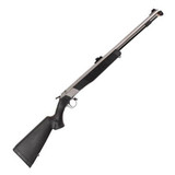 CVA Wolf Northwest Muzzleloader .50 Caliber 24" Stainless Steel Barrel Black Composite Ambidextrous Stock Fiber Optic Sights PR PR2113S [FC-043125821136]