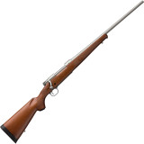 Winchester Model 70 Featherweight Stainless .243 Win Bolt Action Rifle 22" Barrel 5 Rounds Adjustable Trigger Walnut Stock Stainless Steel Finish [FC-048702016417]