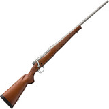 Winchester Model 70 Featherweight Stainless .270 WSM Bolt Action Rifle 24" Barrel 3 Rounds Adjustable Trigger Maple Stock Stainless Steel Finish [FC-048702016448]