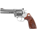Colt King Cobra Target .357 Magnum Revolver 4.25" Barrel 6 Rounds Altamont Wood Medallion Grips Matte Stainless Steel Finish [FC-098289001306]