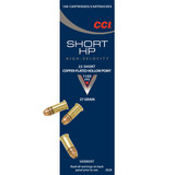 CCI .22 Short Ammunition 5,000 Rounds Copper Plated HP 27 Grain 1,105 Feet Per Second [FC-10076683000283]