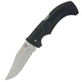 Lansky Easy Grip Folding Knife 3.63" Plain Edge Clip Point 420 Stainless Steel Blade Texured Rubber Handle LKN030 [FC-080999502907]