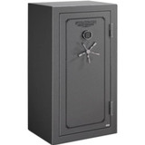Stack-On 28 Gun Safe with Electronic Lock and Door Storage 29.25"x25.5"x59" Pebble Gray Finish TD-28-GP-E-S [FC-085529123287]