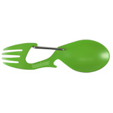 Kershaw Ration Combination Eating Utensil Fork/Spoon/Bottle Opener 3Cr13 Steel Food Safe Coating Green Finish [FC-087171052427]