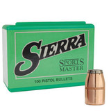 Sierra .40 Caliber .400" Diameter 165 Grain Sports Master Jacketed Hollow Point Handgun Bullets 100 Count 8445 [FC-092763084458]