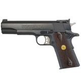 Colt Gold Cup Series 1911 National Match Government Model .38 Super Semi Auto Pistol 5" Barrel 9 Round Adjustable Rear Sight Rosewood Grips Blued Finish [FC-098289112255]
