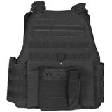 Fox Outdoor Big & Tall Vital Plate Carrier Vest Black [FC-099598521158]