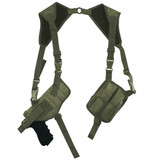 Fox Outdoor Tactical Shoulder Holster Universal Fit Ambidextrous Nylon Olive Drab Green 58-170 [FC-099598581701]