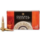 Federal Gold Medal Match .308 Winchester Ammunition 200 Rounds 168 Grain Sierra MatchKing Boat Tail Hollow Point 2650fps [FC-200294650893310]