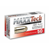 MAXXTech .380 ACP Ammunition 50 Rounds FMJ 95 Grains PTGB380 [FC-3877000251674]