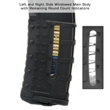 Leapers UTG AR-15 .223/5.56 NATO Polymer Window Magazine 30 Rounds    RBT-AM30 [FC-4717385556003]