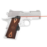 Crimson Trace Maser Series Lasergrips 1911 Officer's Model Cocobolo Double Diamond Red Laser LG921 [FC-610242005369]