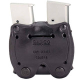 Galco Gunleather C.D.M. Cop Double Magazine Case 1911 .45 ACP Single Stack Magazines Leather Black [FC-601299198050]