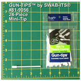 Swab Its 3" Mini Tip Gun Cleaning Swab Gun Tips 24 Pieces 81-9056 [FC-603266818053]