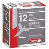 Aguila High Velocity Field 12 Gauge Ammunition 25 Rounds 2-3/4" Length 1-1/4 Ounce #8 Shot 1330fps [FC-640420002743]