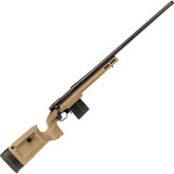 Howa Bravo Bolt Action Rifle 6mm Creedmoor 24" Heavy Threaded Barrel 10 Rounds Flat Dark Earth KRG Aluminum Chassis M-LOK Compatible Forend Black Finish [FC-682146389630]