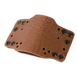 Limbsaver CrossTech Leather Compact Gun Holster Ambidextrous IWB/OWB Most RevolverCompact/Sub-Compact Semi Auto Pistol Light Brown [FC-697438125261]