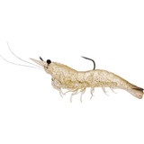 Rigged Shrimp Soft Plastic Glass Shrimp 1/0 [FC-697713205022]