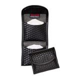 Bianchi 7928 Flat Glove Pouch Hidden Snap Accumold Hi-Gloss Black 22963 [FC-013527229632]