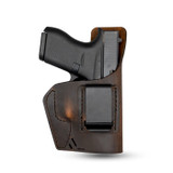 Versacarry Element Holster IWB Size Micro Right Hand Leather Distressed Brown [FC-701236945102]