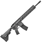 HK MR556A1 AR-15 5.56 NATO Semi Auto Rifle 16.5" Barrel 30 Rounds Free Float M-LOK Hand Guard Collapsible Stock Matte Black Finish [FC-642230262553]