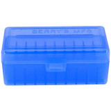 Berry's Ammo Box 50 Round .38 Spl/.357 Mag and Similar Blue [FC-711148403027]