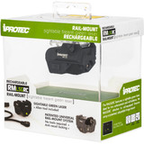 iPROTEC RMLSG RC Green Laser Fits Subcompact Handgun 5mW Rechargeable Rail Mount Black [FC-645397001805]