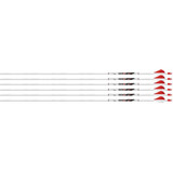 Beman ICS White Out Carbon Fiber Arrow 340 6 Pack [FC-727126264122]