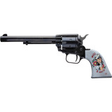 Heritage Rough Rider Pin Up Girls .22 LR Single Action Rimfire Revolver 6.5" Barrel 6 Rounds TALO Exclusive Miss B Hav'in Synthetic Grips Blued [FC-727962703519]