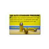 Buffalo Bore  .380 ACP Ammunition 20 Rounds Hard Cast FN 100 Grains 27E/20 [FC-651815027050]