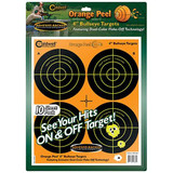 Caldwell Orange Peel Targets 4" Bullseye Target Package of 10 Sheets 40 Targets [FC-661120108641]