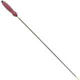 Tipton Deluxe One Piece Carbon Fiber Cleaning Rod .27 to .45 Caliber Threaded 8-32 36" Long Carbon Fiber Rob Polymer Handle Dark Red [FC-661120207474]