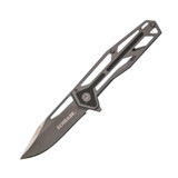 Schrade Clip Point Knife 2.75" High Carbon Stainless Steel Blade Cage Handle with G10 Inlay Pocket Clip [FC-661120413455]