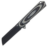 Schrade Lateral Folder Knife 3.25 Plain Cleaver AUS-10 Blade G10 Handle Green [FC-661120650539]