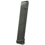 GLOCK 17/19/26/34 Factory Magazine 9mm Luger 33 Rounds Gen 4 Compatible Body Polymer Construction Matte Black Finish [FC-764503170331]