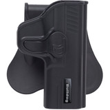 Bulldog Cases Rapid Release for Glock 19, 23, 32 Paddle Holster Right Hand Polymer Black [FC-672352011050]
