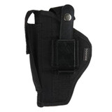 Bulldog Case Fusion Belt Holster Sub-Compact Autos Ambidextrous Nylon Black FSN-20 [FC-672352619201]