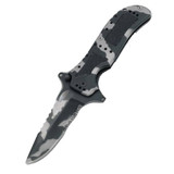 Boker Plus Camo Defender Folding 3 3/8" Partially Serrated [FC-788857012819]