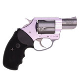 Charter Arms Lavender Lady Revolver .38 Special +P 2" Barrel 5 Rounds Alloy Frame Stainless Finish Black Rubber Grips 53840 [FC-678958538403]