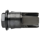 SIG Sauer CQB Flash Hider Muzzle Device 5.56 NATO 1/2x28 TPI 17-4 Stainless Steel Matte Black Finish [FC-798681525171]