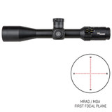 SIG Sauer Tango4 4-16x44 Riflescope Illuminated MRAD Milling Reticle 30mm Tube .10 MRAD Adjustments Side Parallax Adjustment First Focal Plane CR2032 Battery Black [FC-798681599882]