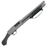 Mossberg 590 Shockwave JIC 12 Gauge Pump Action Shotgun 14" Barrel 6 Rounds Raptor Grip Cerakote Stainless Steel [FC-015813506564]