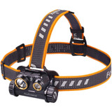 Fenix HM65R LED Headlamp 1400 Lumen Rechargeable 18650 Battery Magnesium Black [FC-6942870306629]